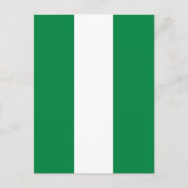 Carte Postale Drapeau du Nigeria (Devant)