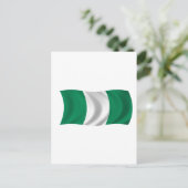 Carte Postale Drapeau du Nigeria (Debout devant)