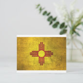Carte Postale Drapeau du Nouveau-Mexique (Debout devant)