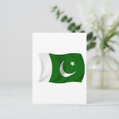 Carte Postale Drapeau du Pakistan (Debout devant)