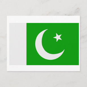 Carte Postale Drapeau du Pakistan