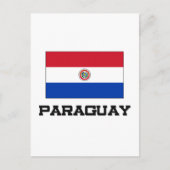 Carte Postale drapeau du Paraguay (Devant)