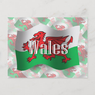 Carte Postale Drapeau du pays de Galles