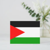Carte Postale Drapeau du pays de Jordanie (Debout devant)