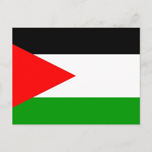Carte Postale Drapeau du pays de Jordanie (Devant)
