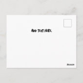 Carte Postale Drapeau du père portoricain Boricua Papi (Dos)