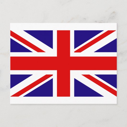 Carte Postale Drapeau du Royaume-Uni (Devant)