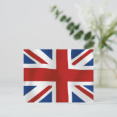 Carte Postale Drapeau du Royaume-Uni (Debout devant)