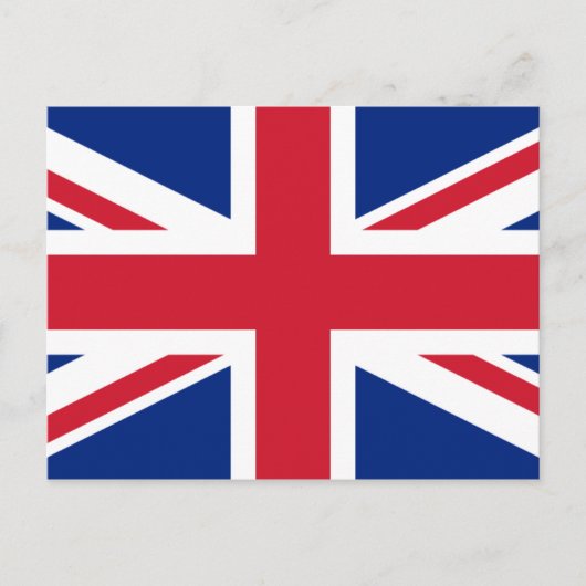 Carte Postale Drapeau du Royaume-Uni (Devant)