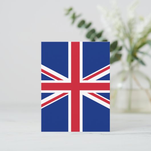 Carte Postale Drapeau du Royaume-Uni (Debout devant)