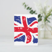 Carte Postale Drapeau du Royaume-Uni (Debout devant)