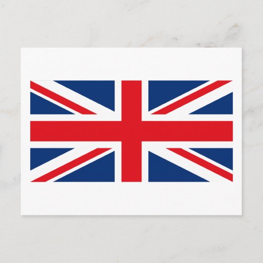 Carte postale drapeau du Royaume-Uni (Devant)