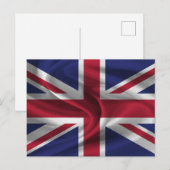 Carte Postale Drapeau du Royaume-Uni (Devant / Derrière)