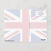 Carte Postale Drapeau du Royaume-Uni (Dos)