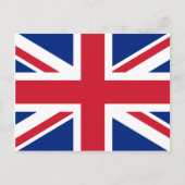Carte Postale Drapeau du Royaume-Uni (Devant)