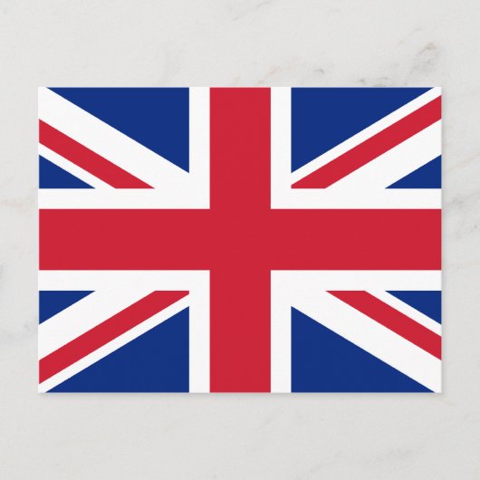 Carte Postale Drapeau du Royaume-Uni (Devant)
