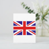 Carte Postale Drapeau du Royaume-Uni (Debout devant)