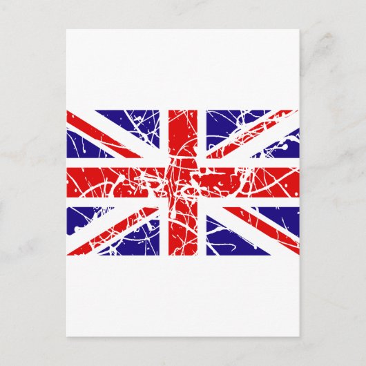Carte Postale Drapeau du Royaume-Uni (Devant)