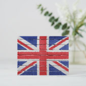 Carte Postale Drapeau du Royaume-Uni (Debout devant)