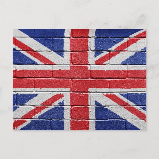 Carte Postale Drapeau du Royaume-Uni (Devant)