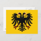 Carte Postale Drapeau du Saint Empire romain (Devant / Derrière)