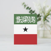 Carte Postale Drapeau du Somaliland (Debout devant)
