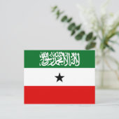 Carte Postale Drapeau du Somaliland (Debout devant)