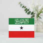 Carte Postale Drapeau du Somaliland (Debout devant)