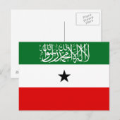 Carte Postale Drapeau du Somaliland (Devant / Derrière)
