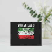 Carte Postale Drapeau du Somaliland (Debout devant)