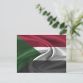 Carte Postale Drapeau du Soudan (Debout devant)