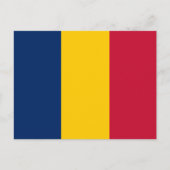 Carte Postale Drapeau du Tchad (Devant)