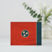 Carte Postale Drapeau du Tennessee (Debout devant)