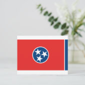 Carte Postale Drapeau du Tennessee (Debout devant)