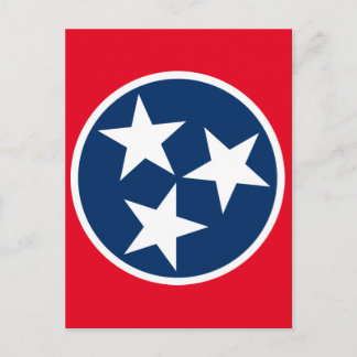 Carte Postale Drapeau du Tennessee