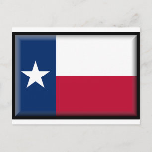 Carte Postale Drapeau du Texas