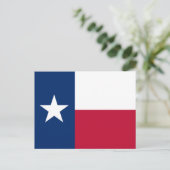 Carte Postale Drapeau du Texas (Debout devant)
