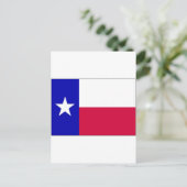 Carte Postale Drapeau du Texas (Debout devant)