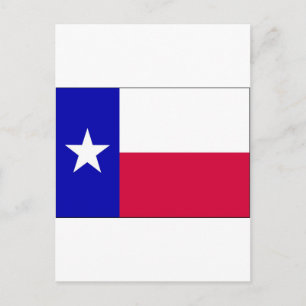 Carte Postale Drapeau du Texas