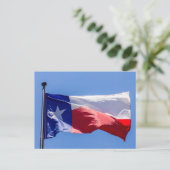 Carte Postale Drapeau du Texas (Debout devant)