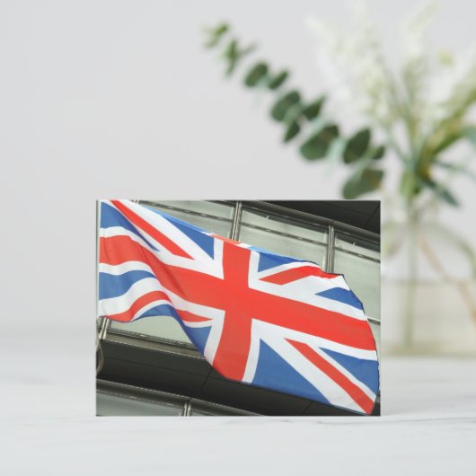 Carte Postale drapeau du uk (Debout devant)