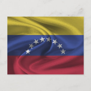 Carte Postale Drapeau du Venezuela