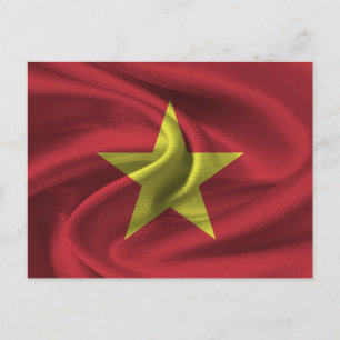 Carte Postale Drapeau du Vietnam