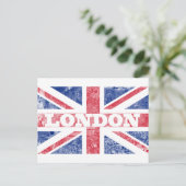 Carte Postale Drapeau du Vieux Londres (Debout devant)