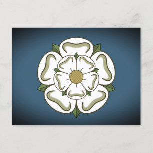 Carte Postale Drapeau du Yorkshire (Royaume-Uni)
