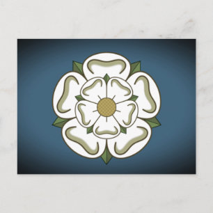 Carte Postale Drapeau du Yorkshire (Royaume-Uni)