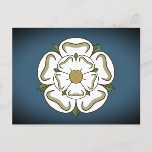 Carte Postale Drapeau du Yorkshire (Royaume-Uni) (Devant)