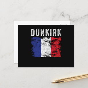 Carte Postale Drapeau Dunkerque France Souvenir français