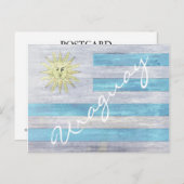 Carte Postale Drapeau d'Uraguay (Devant / Derrière)