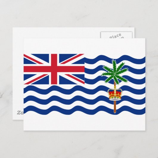 Carte Postale Drapeau E (Devant / Derrière)